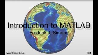 Into MATLAB | 004