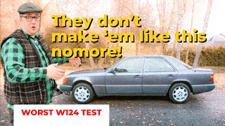 THE WORST CAR REVIEW: MERCEDESBENZ W124 200D