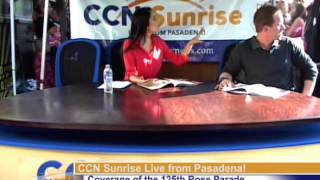 CCN Sunrise - Live Rose Parade Coverage!