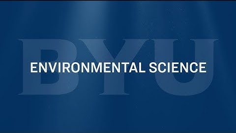 Environmental Science Major Snippets