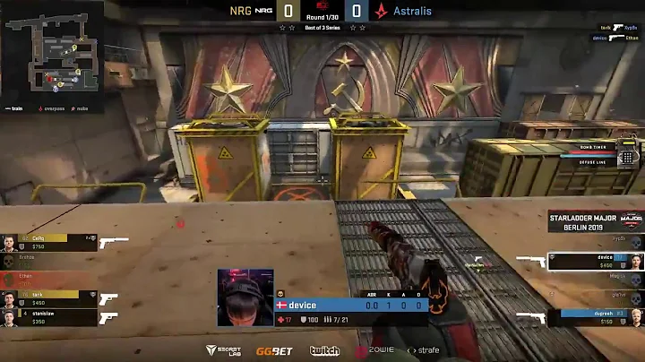 DEVICE UNREAL USP 1V3 CLUTCH AGAINST NRG! ASTRALIS VS NRG! - 天天要聞
