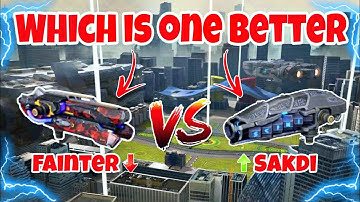 [WR] 🔥 [Nerf] Fainter VS [Buff] Sakdi Weapon Comparison |War Robots|