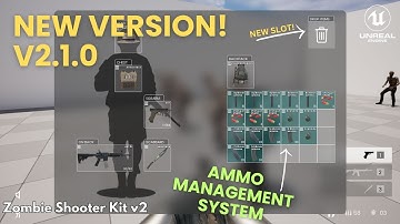 FIRST UPDATE! Zombie Shooter Kit v2.1.0 - UNREAL ENGINE 5 STARTER KIT