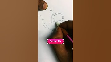 How to draw surai | surahi drawing | #shorts #art #drawing