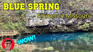 Blue Spring, Eminence Missouri  Deepest Spring in Missouri #outdoors #springs