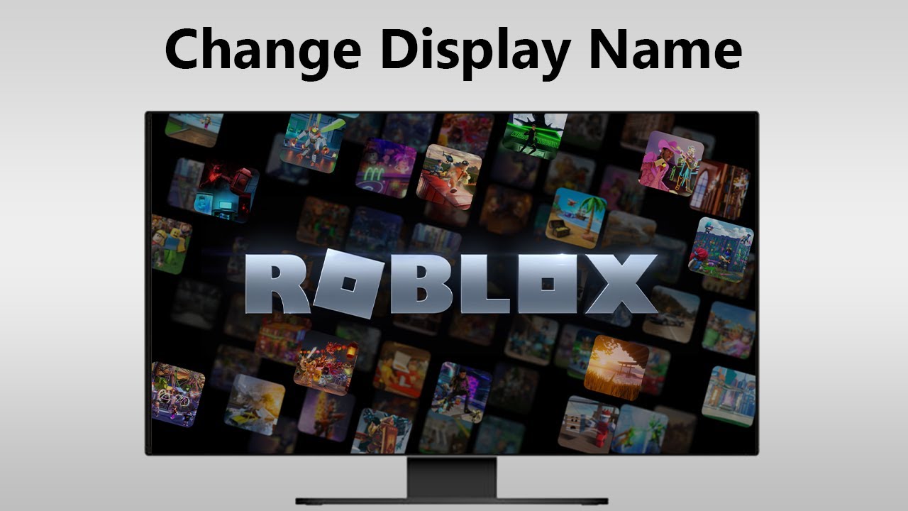 How To Change Display Name On Roblox YouTube 
