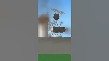 spaceflight simulator | AEROSPIKE ENGINE 40 SECOND TEST #shorts