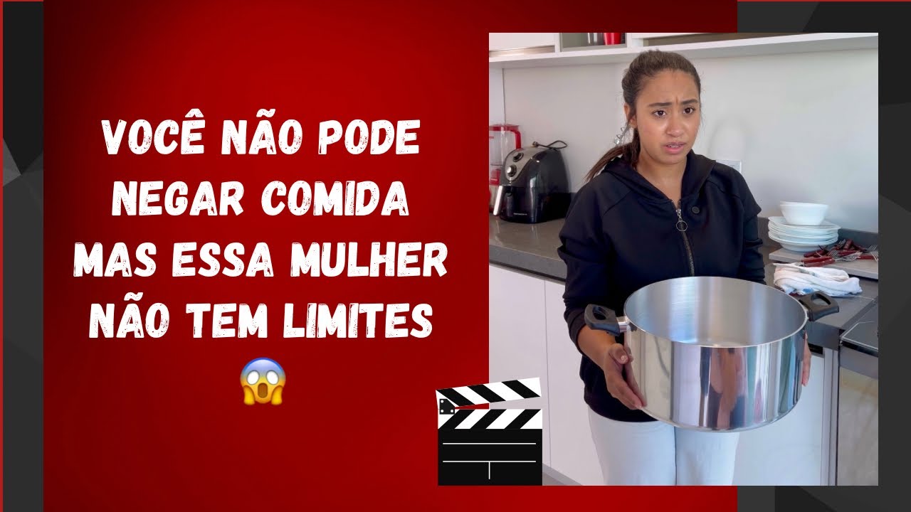 Você não pode negar comida mas essa mulher não tem limites 😱
