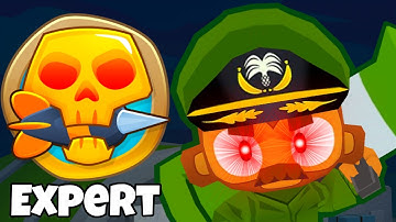 The HARDEST Difficulty in SINGLE PLAYER! (Bloons TD Battles 2)