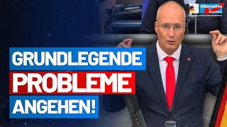 Grundlegende Probleme angehen Jörn König - AfD-Fraktion im Bundestag