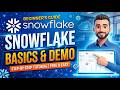 Snowflake Basics and Demo | Complete Beginner’s Guide to Cloud Data Warehousing