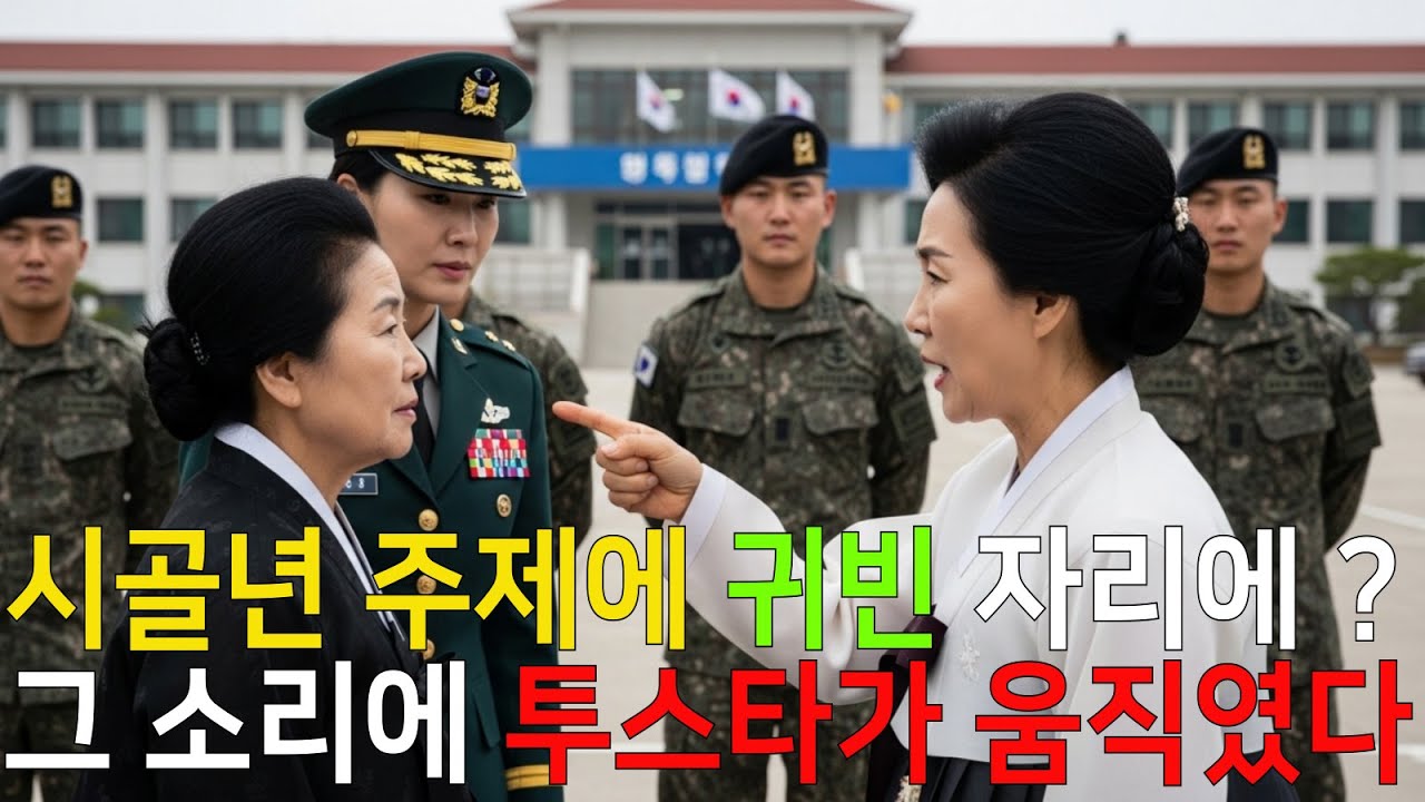 시골년 주제에 귀빈석에? 그소리에 투스타가 움직였다.