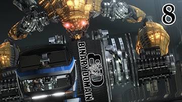 Binary Domain Прохождение на русском #8 Дорожная бойня