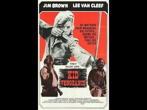 Lee Van Cleef & Jim Brown in Kid Vengeance still