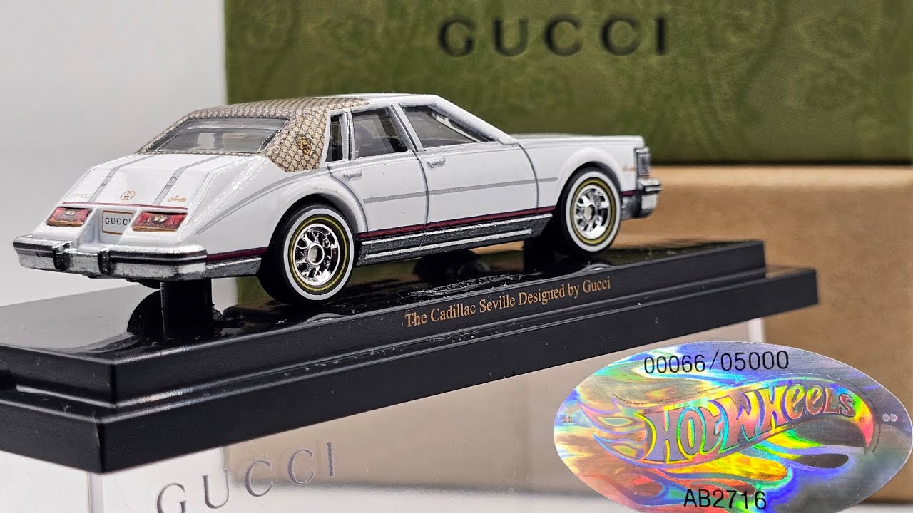 GUCCI Cadillac Seville ホットウィール世界限定5000 Hot Wheels x Gucci – Cadillac Seville #66/5000