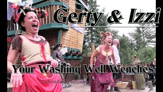 Your Washing Well Wenches Gerty & Izzi at the Colorado Renaissance Festival 08-06-23