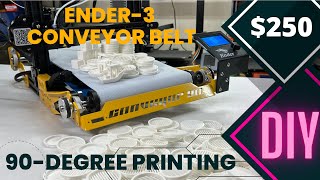 Turn your Ender-3 into a conveyor BELT 3D printer, 90-degree continuous printing, batch production screenshot 3