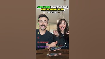 Reverse Singing Most Iconic Moments!