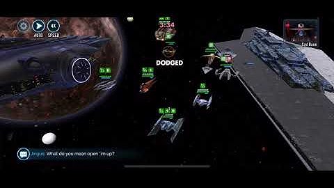 MALEVOLENCE with Ebon Hawk VS 7 stars Executor with maxed pilots