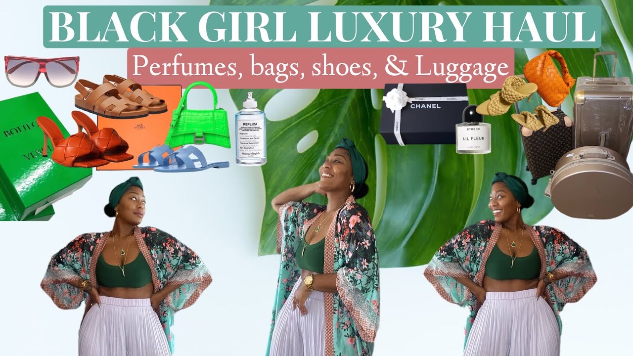 BLACK GIRL LUXURY HAUL! | Perfume, Sunnies, Shoes. My First Hermès Kelly bag! And luxury Luggage
