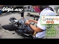 RFID installation | Ninja 400 2021| Pwede na sa Expressway! | EasyTrip RFID Online Appoinment