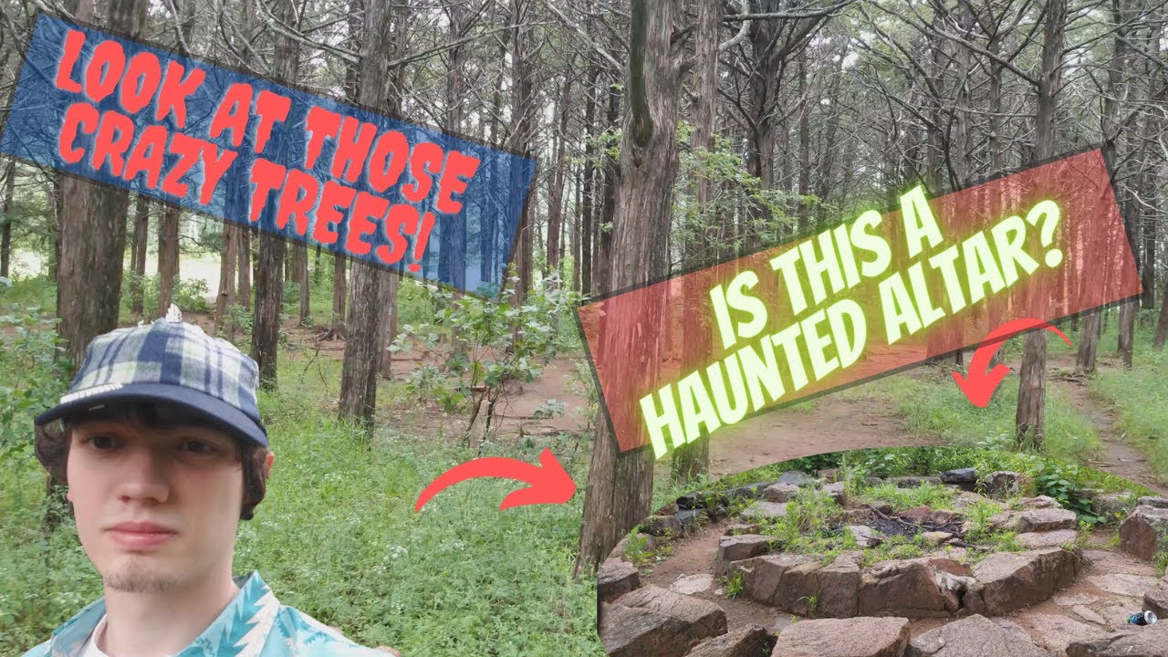 HAUNTED PARALLEL FOREST   GHOST HUNT AND CRAZY MYSTICAL ALTAR
