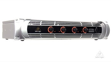 iNUKE NU4-6000 Ultra-Lightweight, High-Density, 6000-Watt 4-Channel Power Amplifier