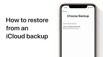 How to restore an iPhone, iPad, or iPod touch from an iCloud backup – Apple Support