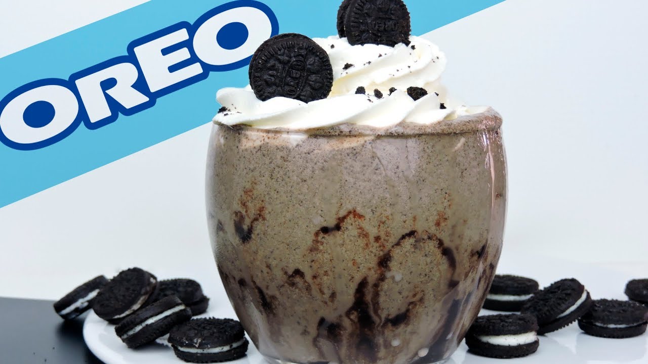 BATIDO de OREO (receta con Oreo fácil y rápida) - YouTube