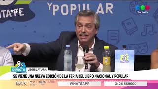 Invitan a la Feria del Libro Nacional y Popular