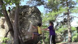 Annot 2015 Episode 1. Oriane sort quelques 7