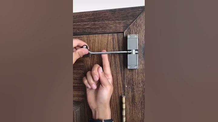 Amazing door closer fitingh..