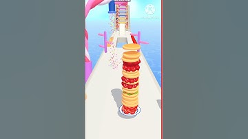 Pancake Run - All Level Gameplay Android,iOS - new gaming video #shorts #gaming