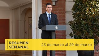 Resumen De La Semana Del 23 Al 29 De Marzo