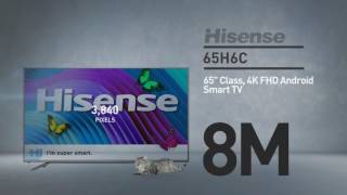 Hisense H7 Series 65″ Class 4K UHD Smart TV Hisense 65H6C H6 series 4K UHD smart TV // Full Specs Review #Hisense