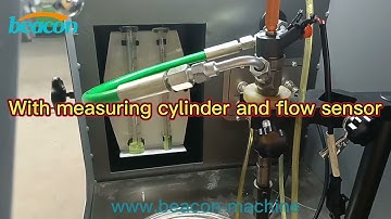EPS208S common rail cr diesel injector test bench with test tube