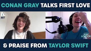 Conan Gray Chats Awkward First Love and Taylor Swift Being A Fan! | Ash London Live