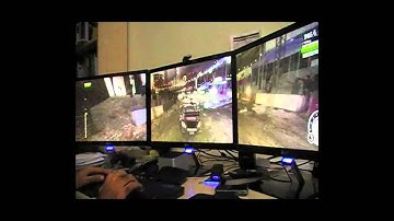 Dirt 2 on Eyefinity HD5970