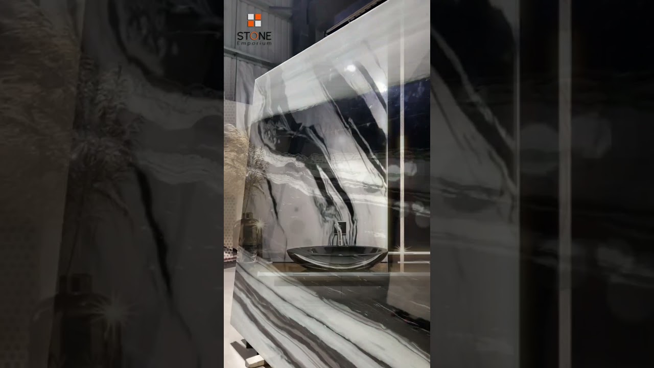 Transform Your Space with Panda White | Modern Marble Elegance