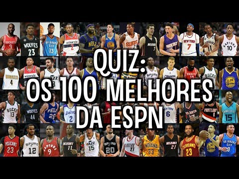 QUIZ: os 100 MELHORES da NBA segundo a ESPN!