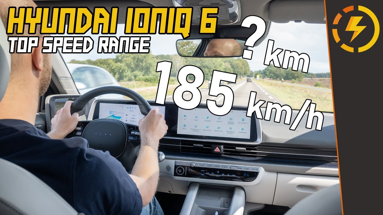Hyundai Ioniq 6 - Top Speed Range | Recharging ⚡️ - YouTube
