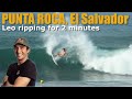 Leonardo fioravanti surfing punta roca for 2 minutes  el salvador pro 2024 warm up session