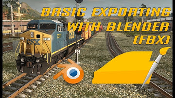 The Joyz of Trainz - Exporting a Cube with FBX and PBR (Blender) Tutorial