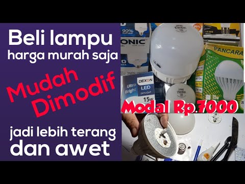 Video: Berapa harga bohlam CFL?