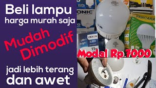 CARA MEMBUAT LAMPU LED USB 5 VOLT DC, SUPER TERANG, SMD 5730