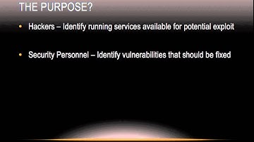 Module 1: Port Scanning