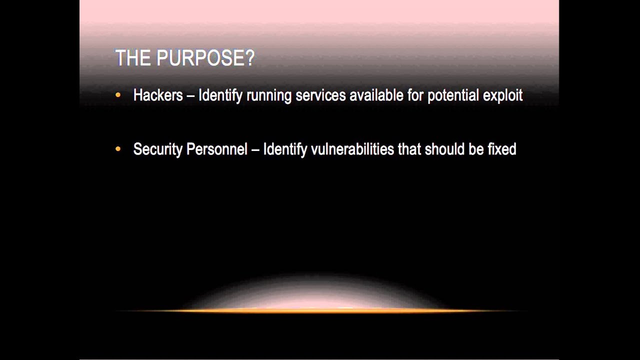 Module 1: Port Scanning