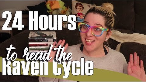 Raven Cycle 24 Hour Reading Vlog