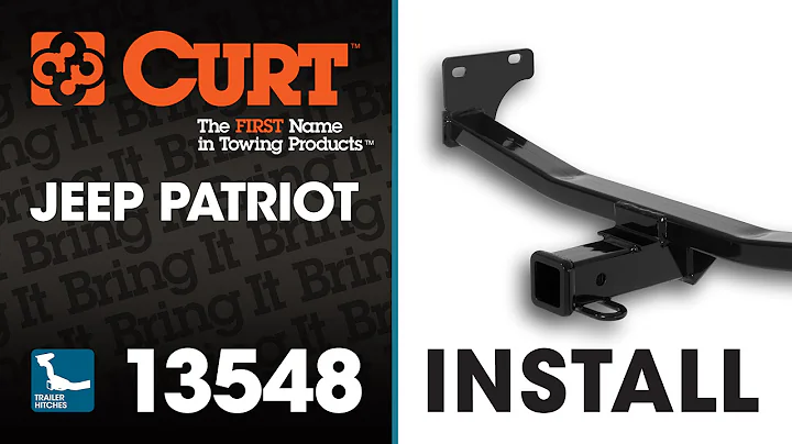 Trailer Hitch Install: CURT 13548 on a Jeep Patriot