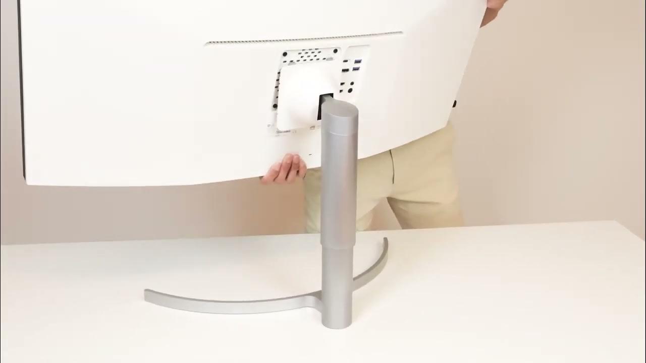 [LG Monitors] How To Assemble Your LG Monitor Stand YouTube